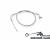 Steelbreaded Throttle Cable _x000D_
+ 40 cm longer to the original ...