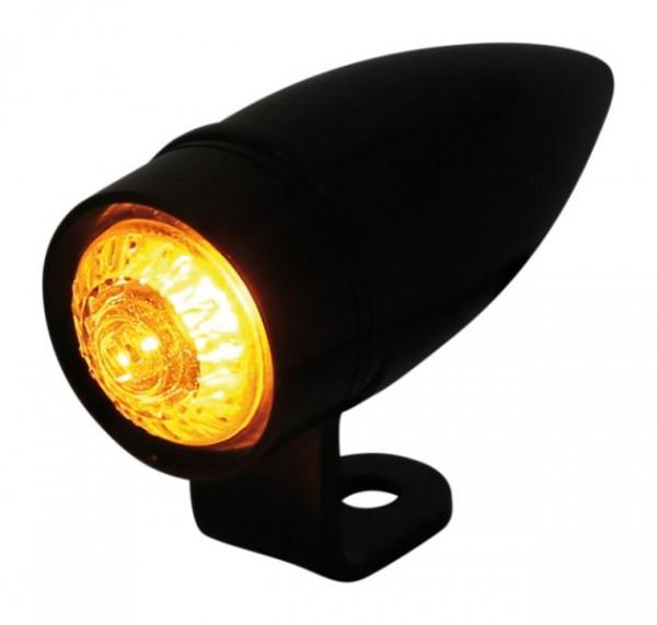 MONO BULLET SHORT LED turn signal with CNC housing and holde ...