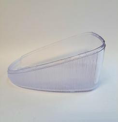 Transparant achterlicht (rode lamp incl.)