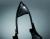 Sissy Bar "Arch" 400 mm high black  for  Kawasaki VN 1500 Me ...