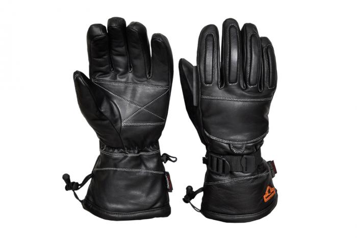 Thermafur - lederen winterhandschoenen - Large
