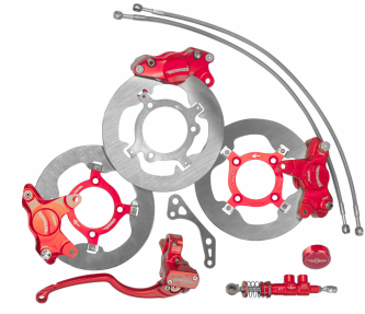 Complete remkit met gescheiden circuit