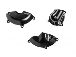 Motorblok protectie - Complete kit - Zwart