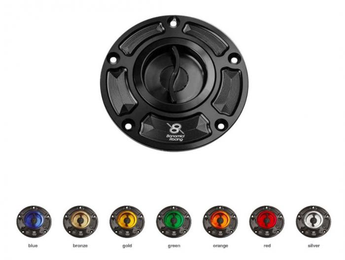 Quick release fuel cap - Pick a color