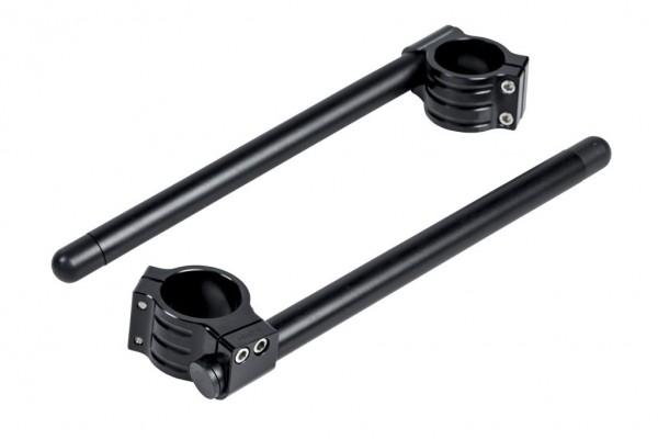 Handlebar Clip-on Black Aluminum 22mm (7/8'') 37mm (1set)    ...