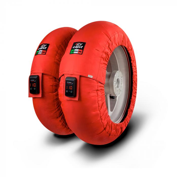 Mini GP Vision 40-110°c - 90/90-10" + 120/80-10" - Rood