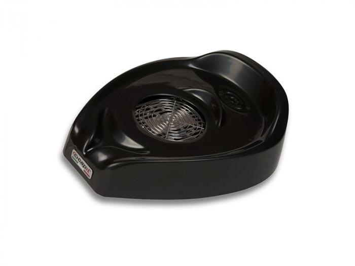 Helm droger (warme/koude lucht) - Zwart kleur - 230v Schuko stekker