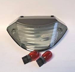 Transparant achterlicht (lampen incl.) - smoke