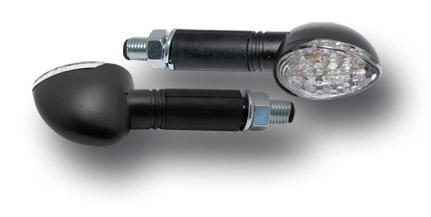 N°17 Wit LED ovaal micro knipperlicht E11