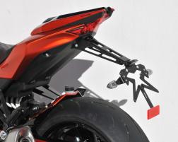 SUP10 Kentekenplaathouder in aluminium - Zwart