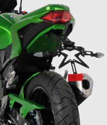 SUP10 Kentekenplaathouder in aluminium - Zwart