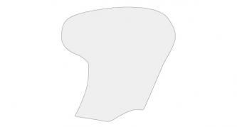 Steenslag protectie kit voor benzinetank - Helder