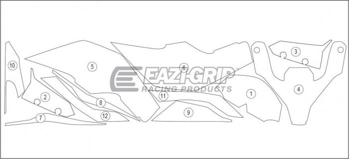 Tank Paint Protection Kit - Pick a type
