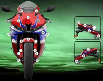 Lakbescherming kit voor benzinetank - Kies uw type
