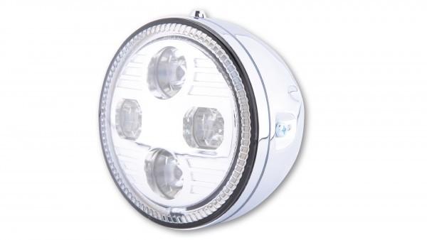LED Main Headlight "ATLANTA" with front Position light - chr ...