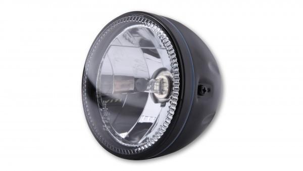 LED main Headlight "SKYLINE" with front Position light - bla ...