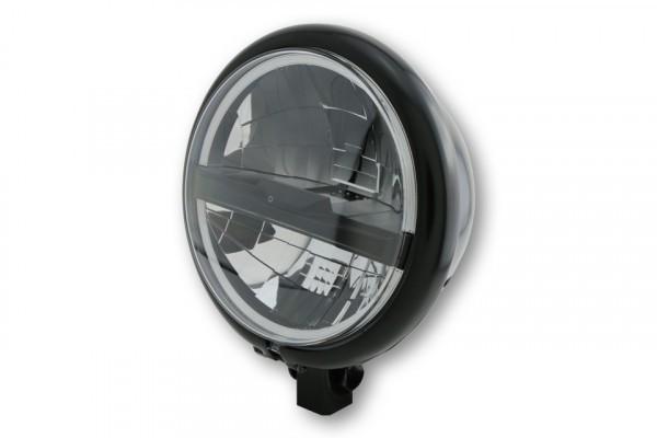 5 3/4 inch LED Main Headlamp BATES "STYLE TYP 5" black - wit ...