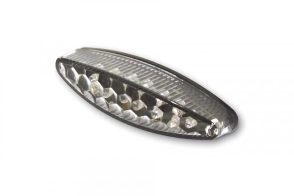 Highsider LED Taillight "LITTLE NUMBER1" - clear lens with L ...