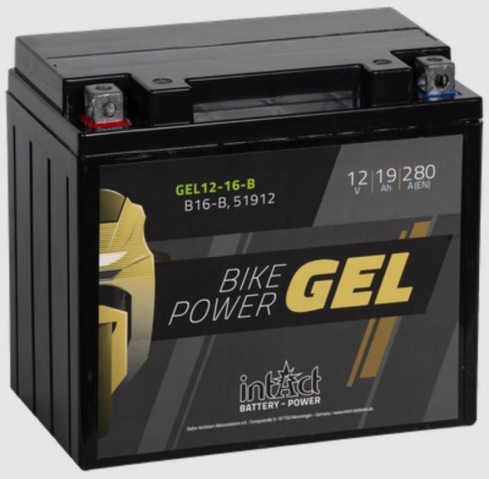 GEL Batterij CB16-B/CB16B (DIN 51912)