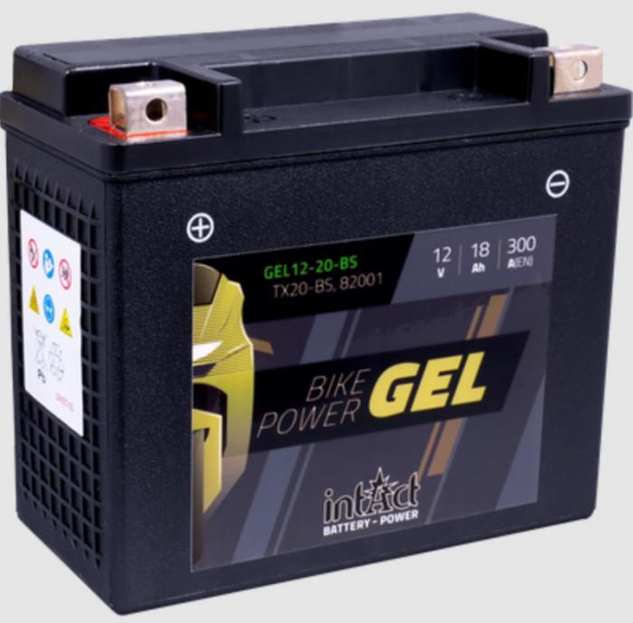 GEL Battery - CTX20-BS (DIN 52013)