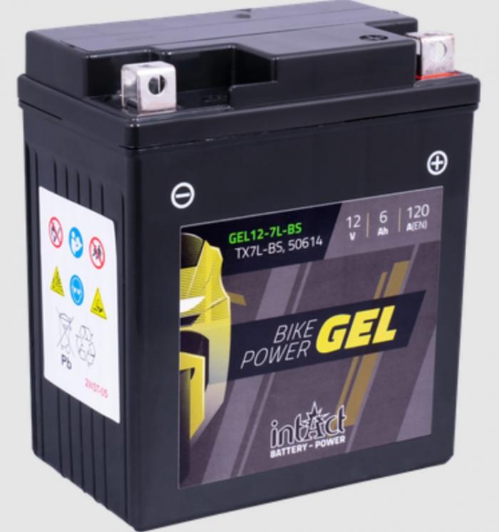 GEL batterij - CTX7L-BS (DIN 50614)