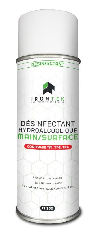 Désinfectant hydroalcoolique - Main/Surface (500 ml)