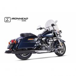 SLIP ON (RIGHT MUFFLER) - IRONHEAD ROUND NOIR