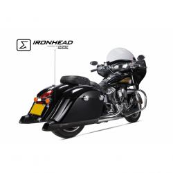 SLIP ON (LEFT MUFFLER) - IRONHEAD ROUND NOIR