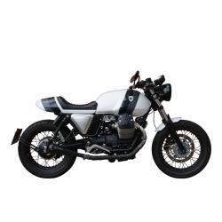 SLIP ON (RIGHT MUFFLER) - IRONHEAD CONICAL NOIR INOX