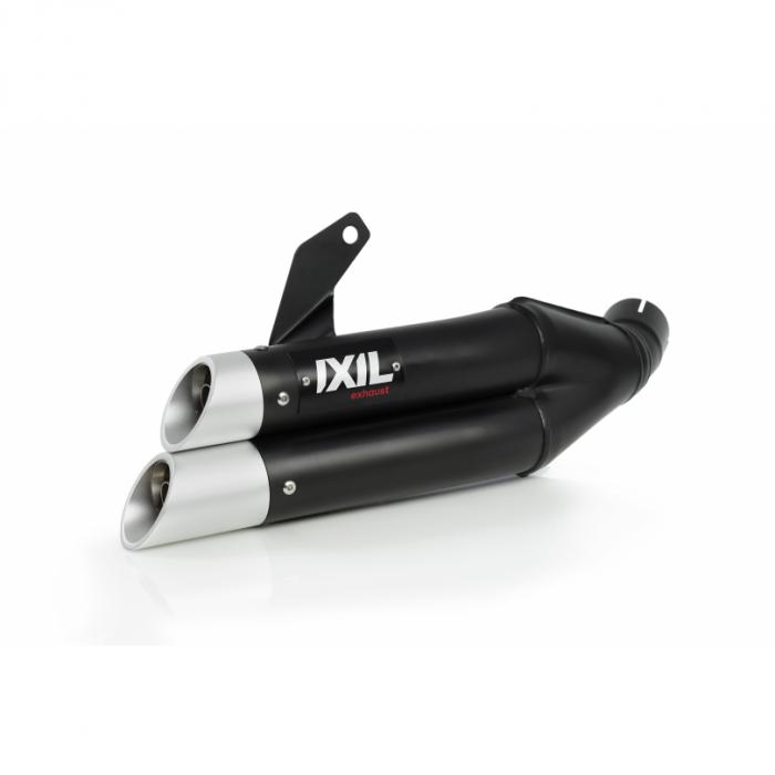Exhaust DUAL HYPERLOW XL BLACK - Full system