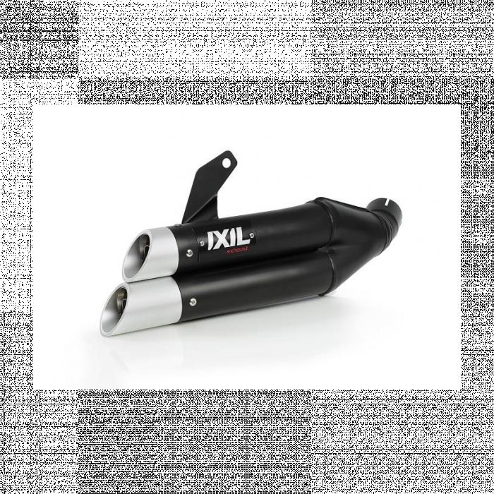 Echappement DUAL HYPERLOW XL NOIR - Système complet