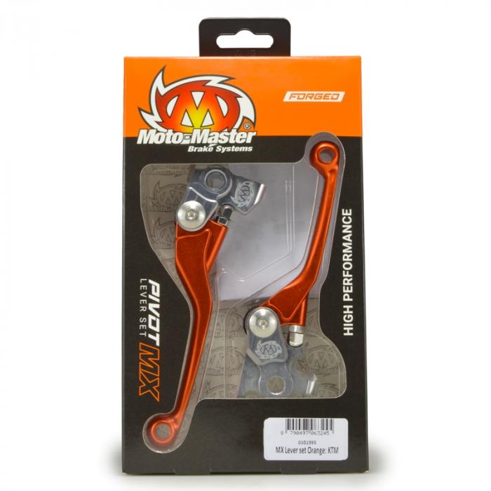 MX Pivot Lever set - Forged Orange: KTM