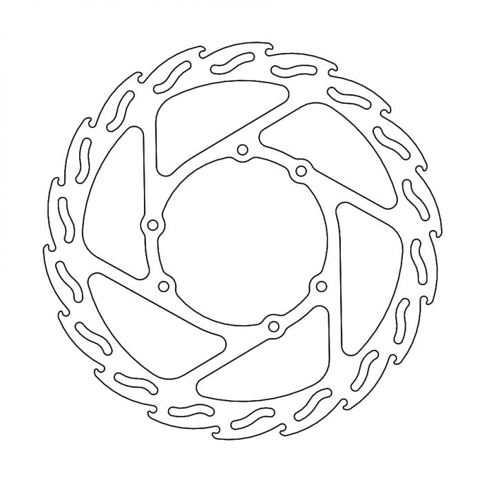 Flame Front disc Honda: CRF250L ABS/non-ABS