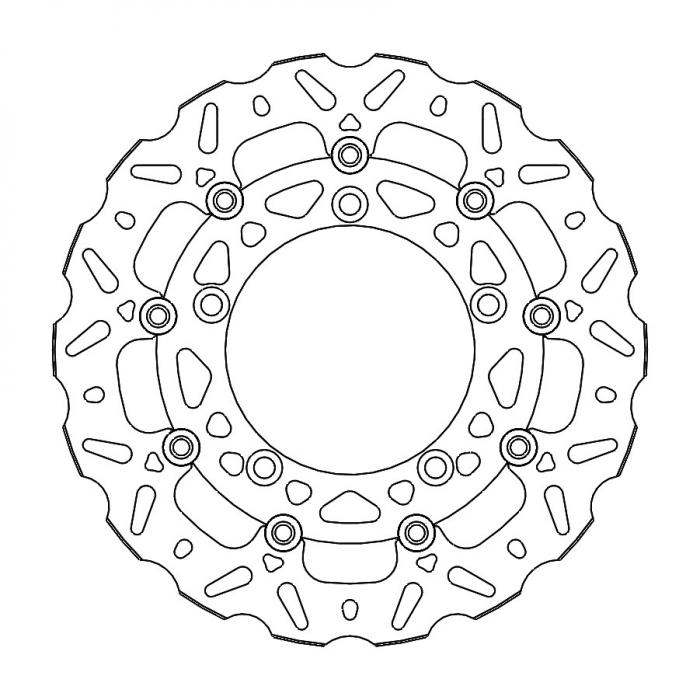 Remschijf Nitro - 290mm/5,0mm