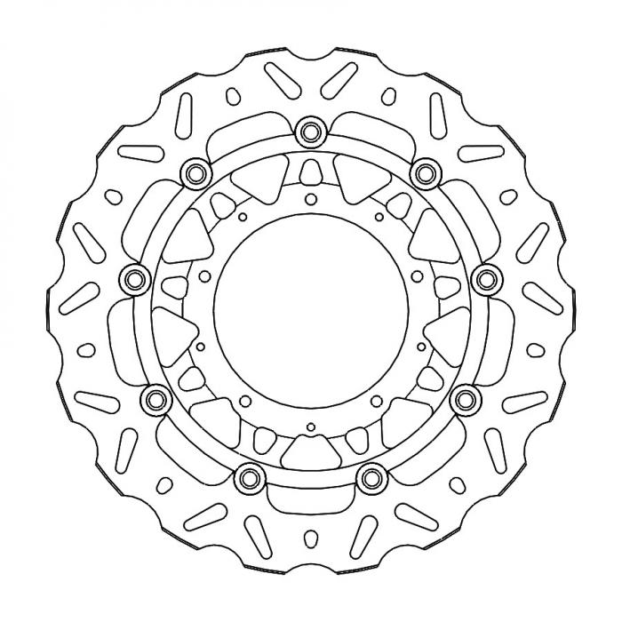Nitro brake disc - 296mm/5,0mm