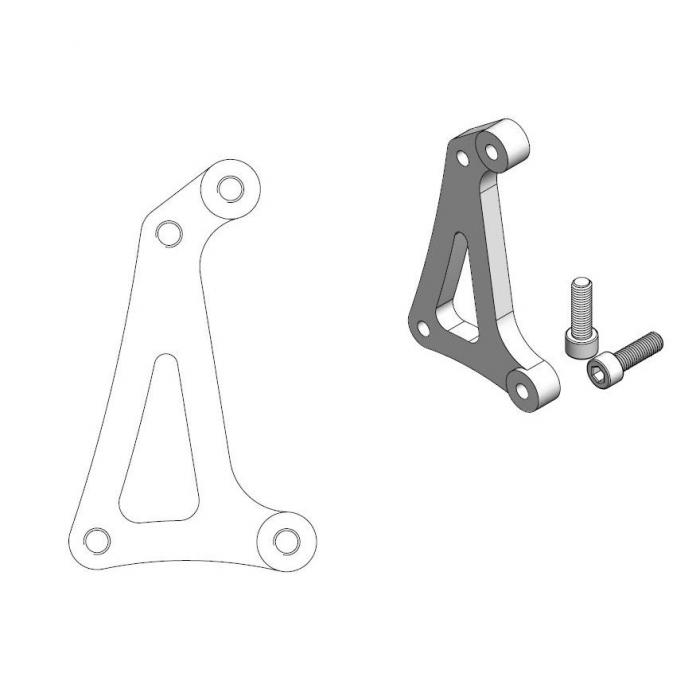 Supermoto Racing ext. adapter 320mm TM