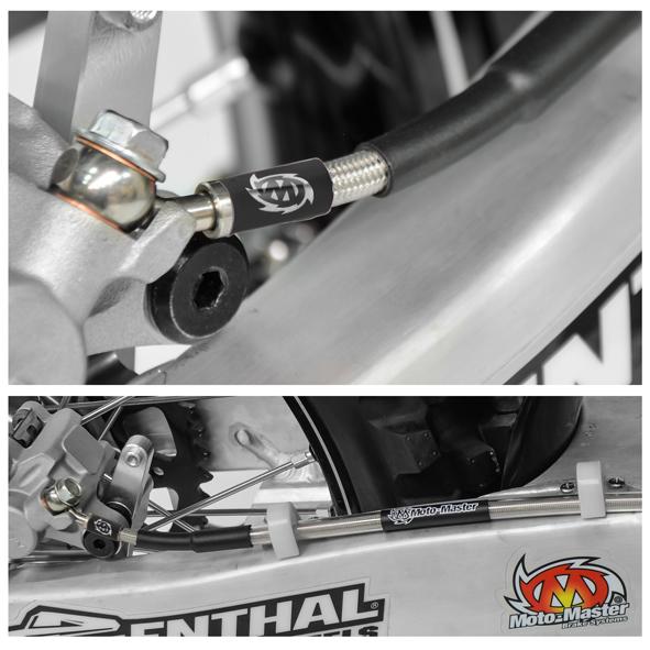 Brake line rear Suzuki: RM85L