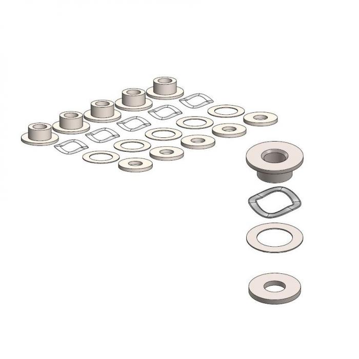 BMW fitting kit for OEM riveted 5.0mm 12/2007->