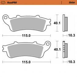 Remblokken RoadPRO - remvoering Sinter