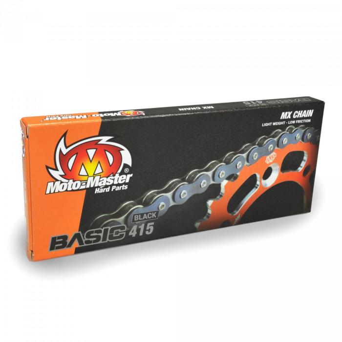 GP MX Racing Chain 415 - 134 links - Black