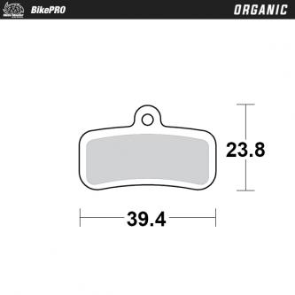 Remblokken BikePRO - Remvoering Organic
