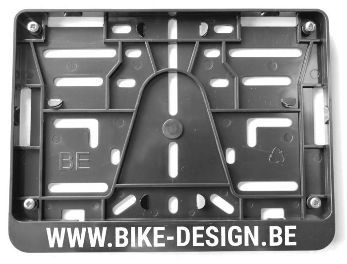 Porte plaque moto - Plastique - Bike Design - 1 pièce