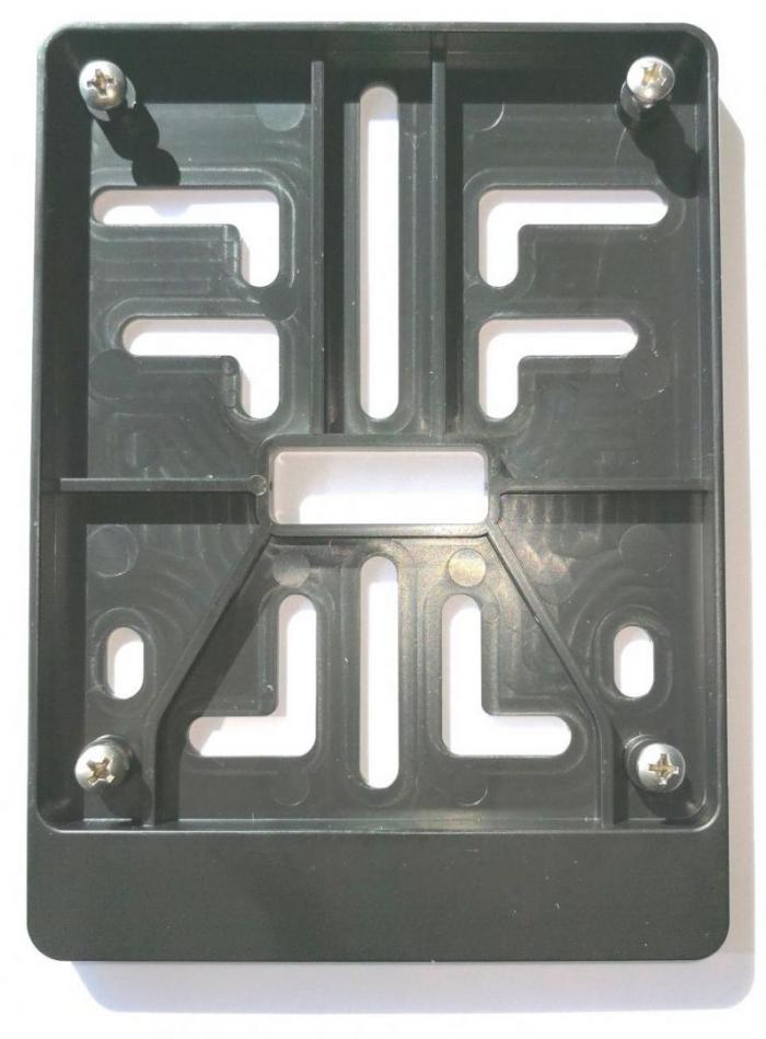 Porte plaque cyclomoteur - Plastique - Non imprimé - 1 pièce