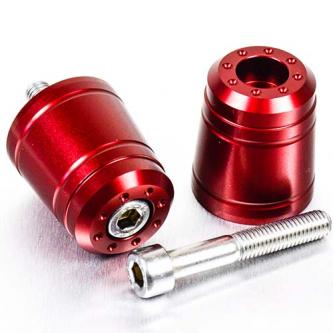 Alu Stuurgewichten Kawasaki 30 - Rood