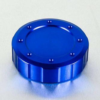 Bouchon de Réservoir Rond en Alu D. 61mm o/d - Bleu