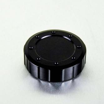 Bouchon de Réservoir Rond en Alu D. 61mm o/d - Noir