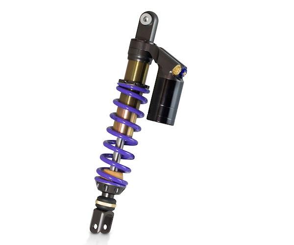 Type 461 Adjustable shock with reservoir on a hose