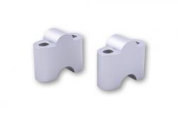 LSL stuurklem set - Zilver - 35mm hoog