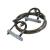 Kabel met 2 U-sloten - Lengte: 10m