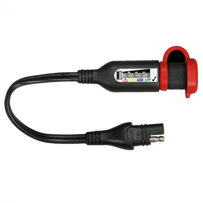 TM-O125-V2 - State of charge monitor with SAE connection - AGM / GEL / STD